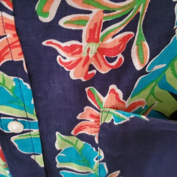 Lands End short sleeve shirt - Picture 2 of 7